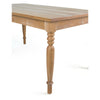 SandRidge 63" Dining Table – Solid Pine, Rustic Coastal Charm